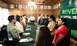 Cabildo de Rioverde guarda minuto de silencio por fallecimiento de Perla Trinidad Izar Castro