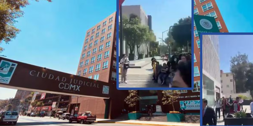 Por presunta amenaza de bomba evacúan juzgados de la CDMX, pero autoridades confirmaron que todo se trató de falsa alarma: Detallaron cómo fue la revisión exhaustiva.