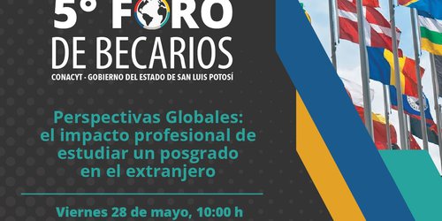 Realizará COPOCYT foro para jóvenes que busquen estudios de maestría o doctorado en el extranjero