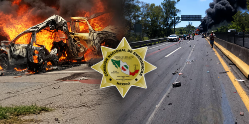 Choque en autopista Guadalajara-Tepic deja al menos 9 muertos; tractocamión embistió a autos.