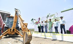 Ricardo Gallardo lleva más obra vial y deportiva a Ciudad del Maíz