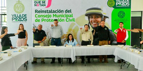 Renuevan Consejo Municipal de Protección Civil de Villa de Pozos