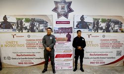 Anuncian reclutamiento para Seguridad Pública de Tamaulipas en Rioverde