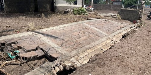 Fuertes lluvias dejan afectaciones en comunidades de Rioverde