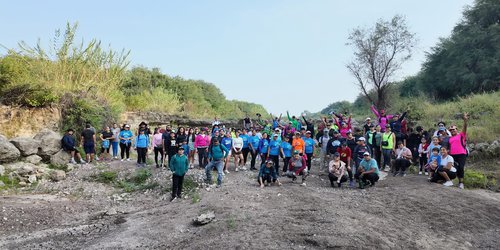Decenas disfrutan la Ruta de Senderismo Cruz del Mezquite–San Pablo en Cd Fdz.