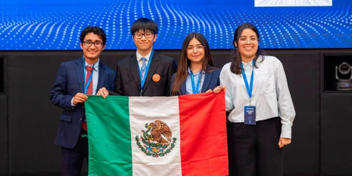 Orgullo mexicano: estudiante de la UANL gana certamen en la India con una app de seguridad.