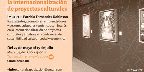 Invita SECULT a laboratorio de gestión de apoyos internacionales para proyectos culturales