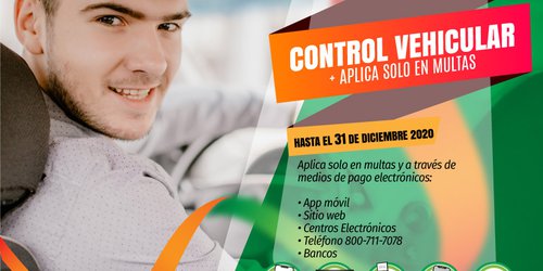 Últimos días, 50% de descuento en multas de control vehicular