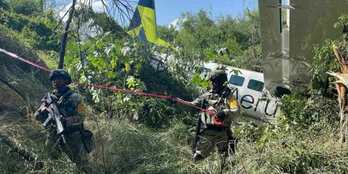 Cae avioneta proveniente de Piedras Negras en Pesquería, NL; deja tres personas lesionadas