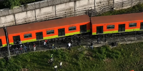 Se Descarrila Vagón de Línea 3 del Metro de la CDMX.