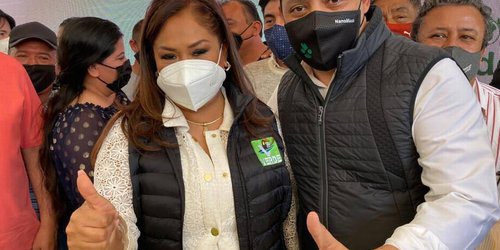 Pagar encuestas a modo y denostar contrincantes, 'estrategia' de Octavio Pedroza, acusa Sonia Mendoza