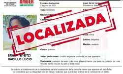 Localizada a menor que mantenía alerta Amber en Matehuala