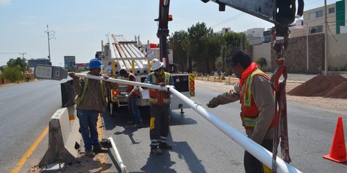 Avanza rehabilitación del circuito vial Potosí