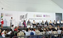 Ricardo Gallardo y Claudia Sheinbaum rescatarán Hospital de Valles