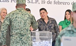 Ricardo Gallardo reconoce al Ejército como aliado seguridad