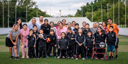 “Cebollitas Down”, un espacio de inclusión y deporte para niñas y niños en Ciudad Fernández