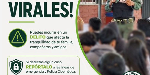 Estado refuerza prevención digital en escuelas