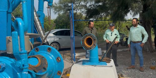 Gobierno Municipal de CDFDZ y OOSAPA realizan mantenimiento preventivo en el pozo “La Mezclita”