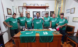 Adultos mayores de Ciudad Fernández destacan en liga estatal de béisbol y buscan el liderato