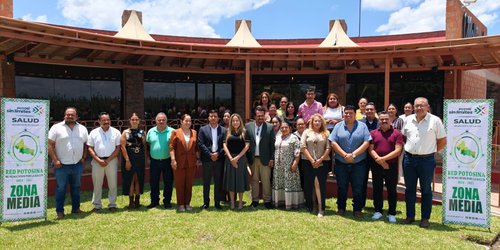 CDFDZ reúne a autoridades de la Zona Media en reunión de la Red de Municipios por la Salud