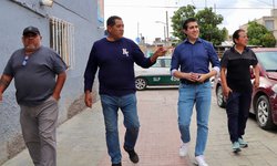 Regidor  Edgardo Jasso fortalece la gestión social con recorridos en colonias de la capital