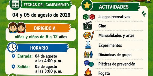 Invitan al Campamento de Verano 2026 en Río Pinihuan