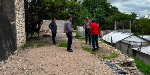 Sergio Alberto Izaguirre supervisa el templo de San Antonio de Padua para impulsar su rehabilitación