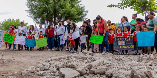 Gobierno Municipal de CDFDZ impulsa la educación con la construcción de una nueva aula en el J.N. Mercedes Vargas Agundiz