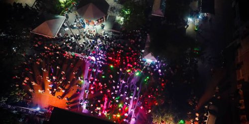 Gran noche de baile por los 410 años de la fundación de Lagunillas