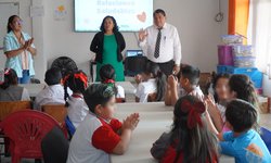 Llevan orientación sobre salud mental a 477 estudiantes de la colonia Satélite