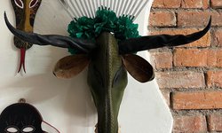 Máscaras potosinas llegarán a exposición internacional en Illinois