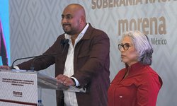 Elí César Cervantes Rojas asume coordinación estatal de Morena en San Luis Potosí