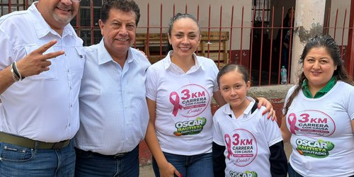 Carrera atlética en Lagunillas promueve la prevención del cáncer de mama