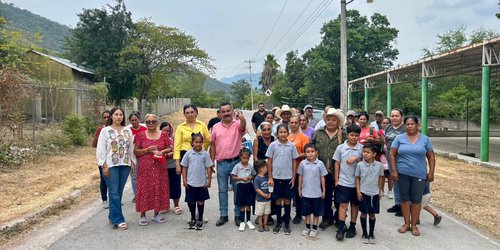 Rehabilitan línea de agua potable para San Nicolás de Tampete, en Santa Catarina