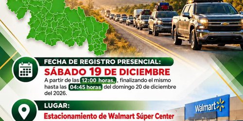 Invitan a paisanos de Lagunillas a registrarse en la Caravana Bienvenido Paisano Potosino 2026