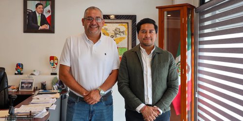 Alcalde de Lagunillas fortalece coordinación con la Contraloría General del Estado