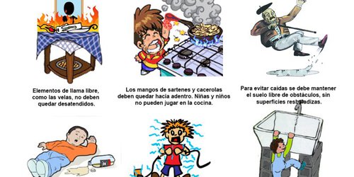 Emiten recomendaciones para evitar accidentes en el hogar por emergencia sanitaria