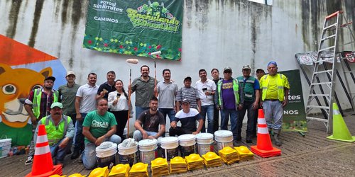 Inician rehabilitación de la Unidad Deportiva de Xilitla