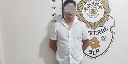 Detienen en calle Dr. Islas a sujeto por violencia familiar