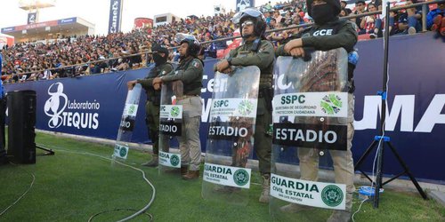 Listo operativo "Estadio Seguro" para el Atlético de San Luis contra Pumas