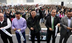 Ricardo Gallardo arranco la Feria de Universidades 2025