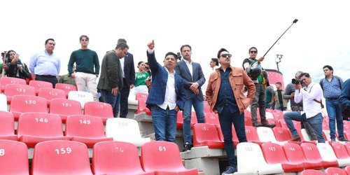 Ricardo Gallardo presenta la gran fiesta futbolera del Mundial en San Luis