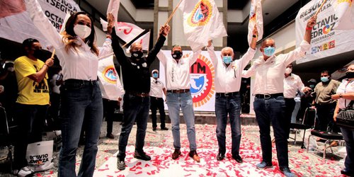 Octavio Pedroza es el candidato de la CTM y próximo Gobernador del Estado