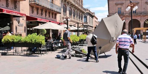 Fuertes vientos en SLP: No hay daños