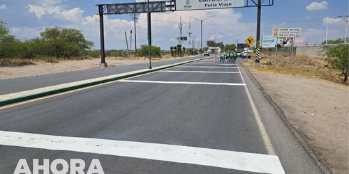 Mejoran vialidades al aeropuerto Ponciano Arriaga de SLP, en temporada vacacional