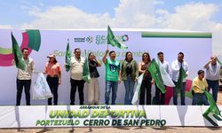 Gallardo impulsa nuevas unidades deportivas en las cuatro regiones de San Luis Potosí