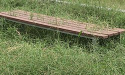 Parque Lineal de Rioverde sigue deteriorado; ciudadanos piden atención a la obra