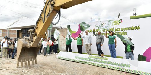 Ricardo Gallardo transformará calles de Bellas Lomas