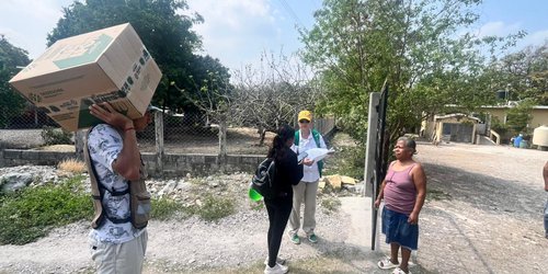 SEDESORE lleva apoyo alimentario en las cuatro regiones del Estado