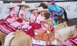 Selección de Escaramuzas obtuvo tres medallas en Olimpiada Nacional